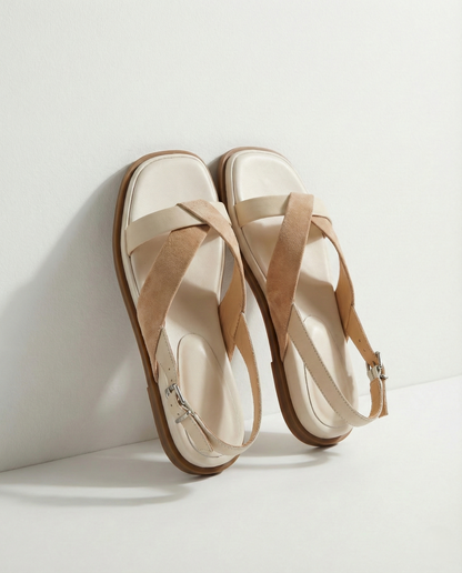 VALETTA™ | SANDALES PLATEFORME À BRIDES CROISÉES