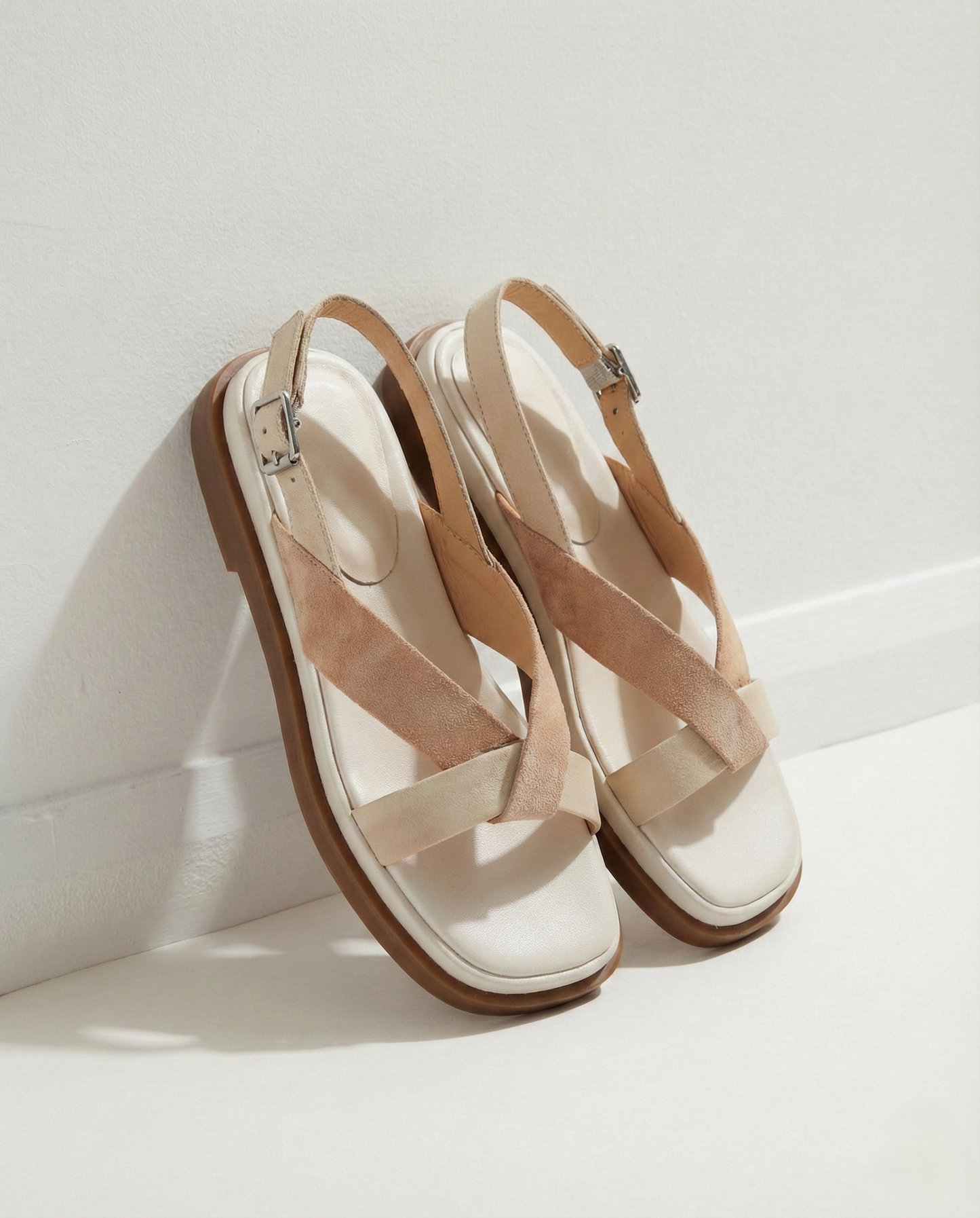 MANAL™ | SANDALES PLATEFORME À BRIDES CROISÉES