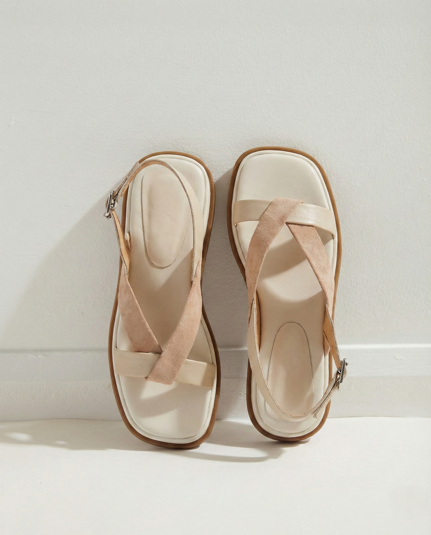 MANAL™ | SANDALES PLATEFORME À BRIDES CROISÉES