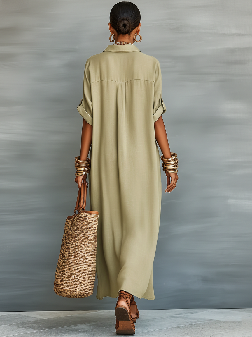 NELYA™ | Robe Lin