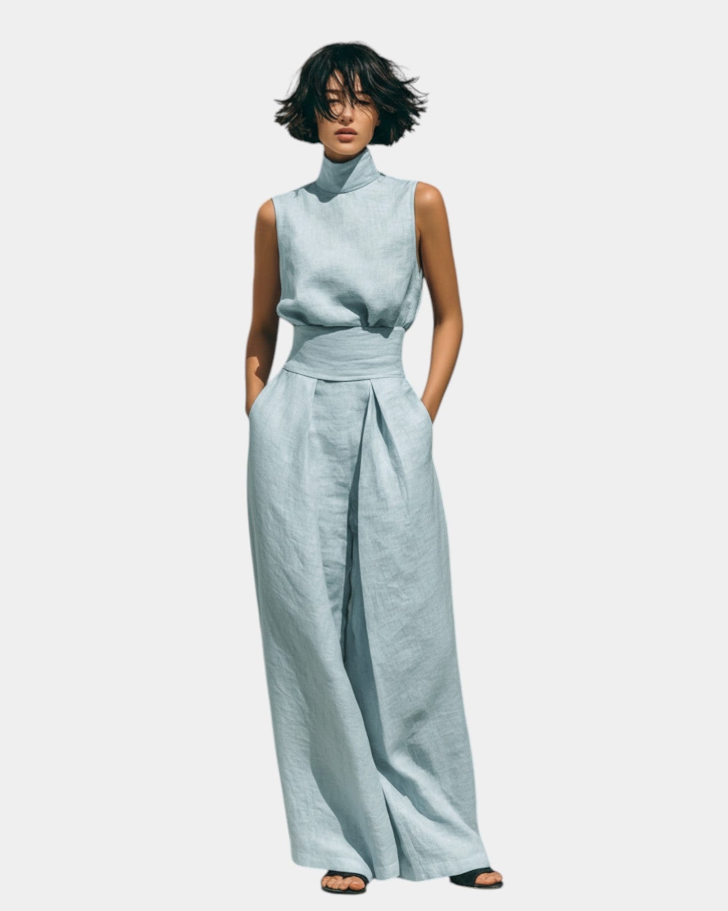 Falyne™ | Ensemble débardeur et pantalon large