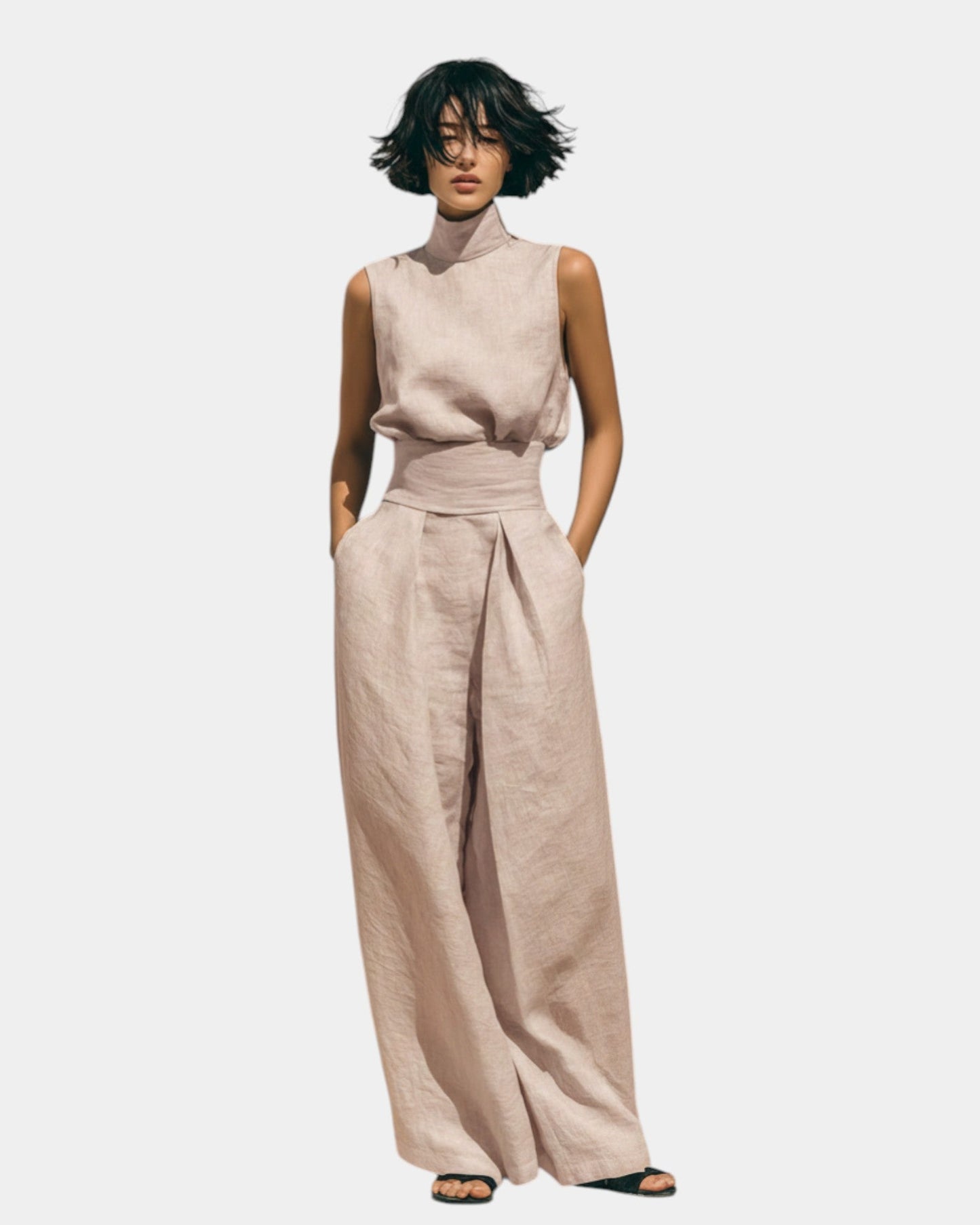 Falyne™ | Ensemble débardeur et pantalon large