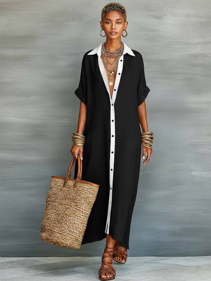 NELYA™ | Robe Lin