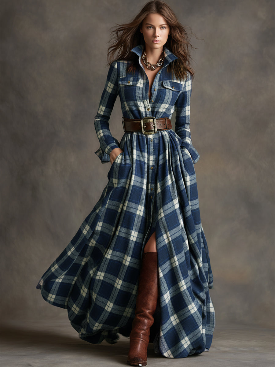 Cheryl™ | Elegantes und klassisches Hemdblusenkleid