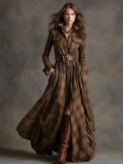 Cheryl™ | Elegantes und klassisches Hemdblusenkleid