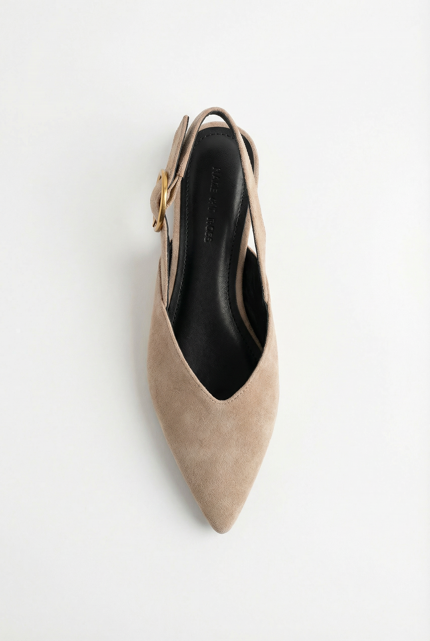 Annelore™ | Ballerine slingback bout pointu avec boucle