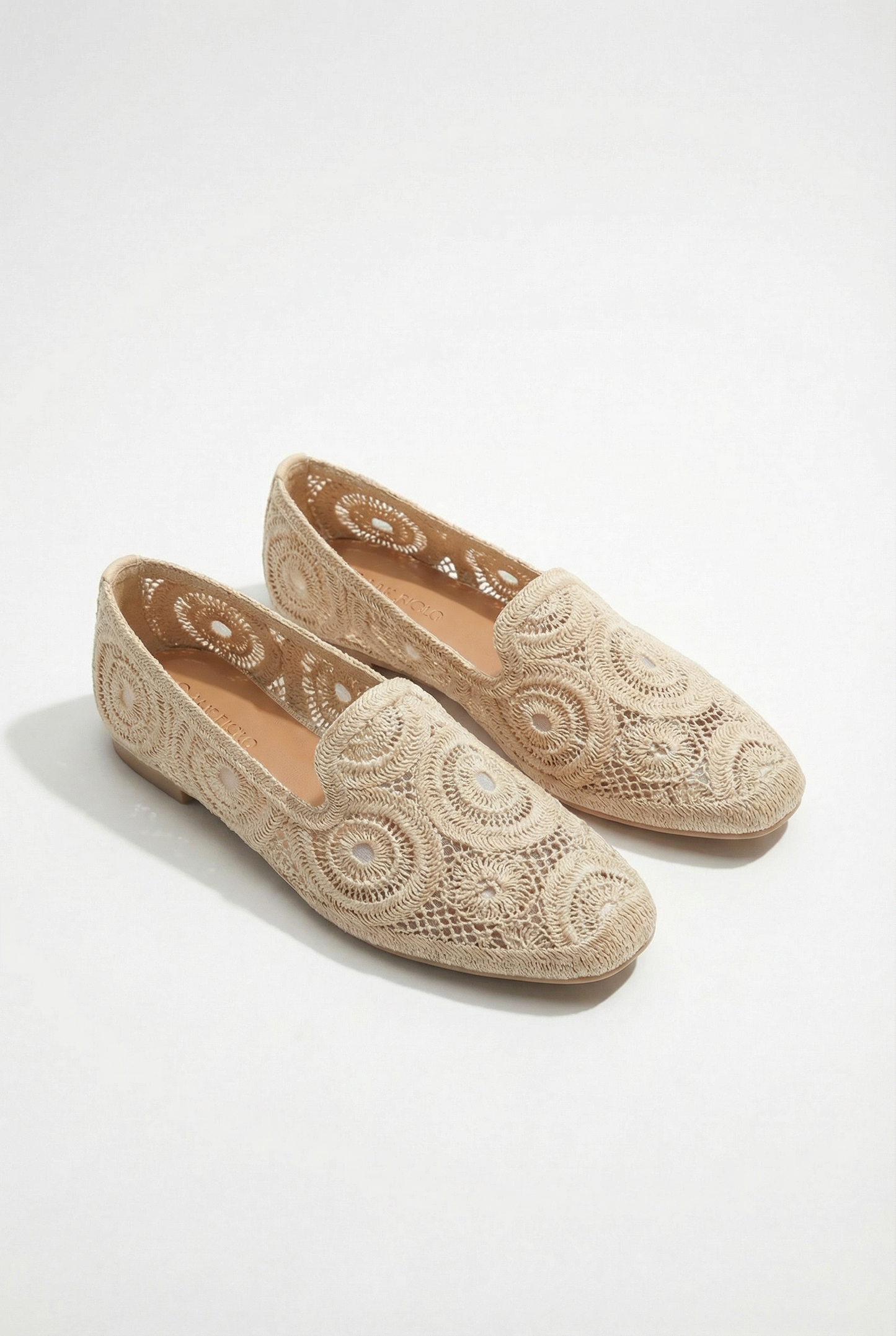Liselotte™ | Ballerines perforées effet brodé