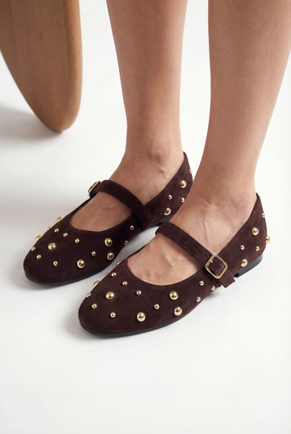 Marlene™ | Ballerines à bride avec appliques