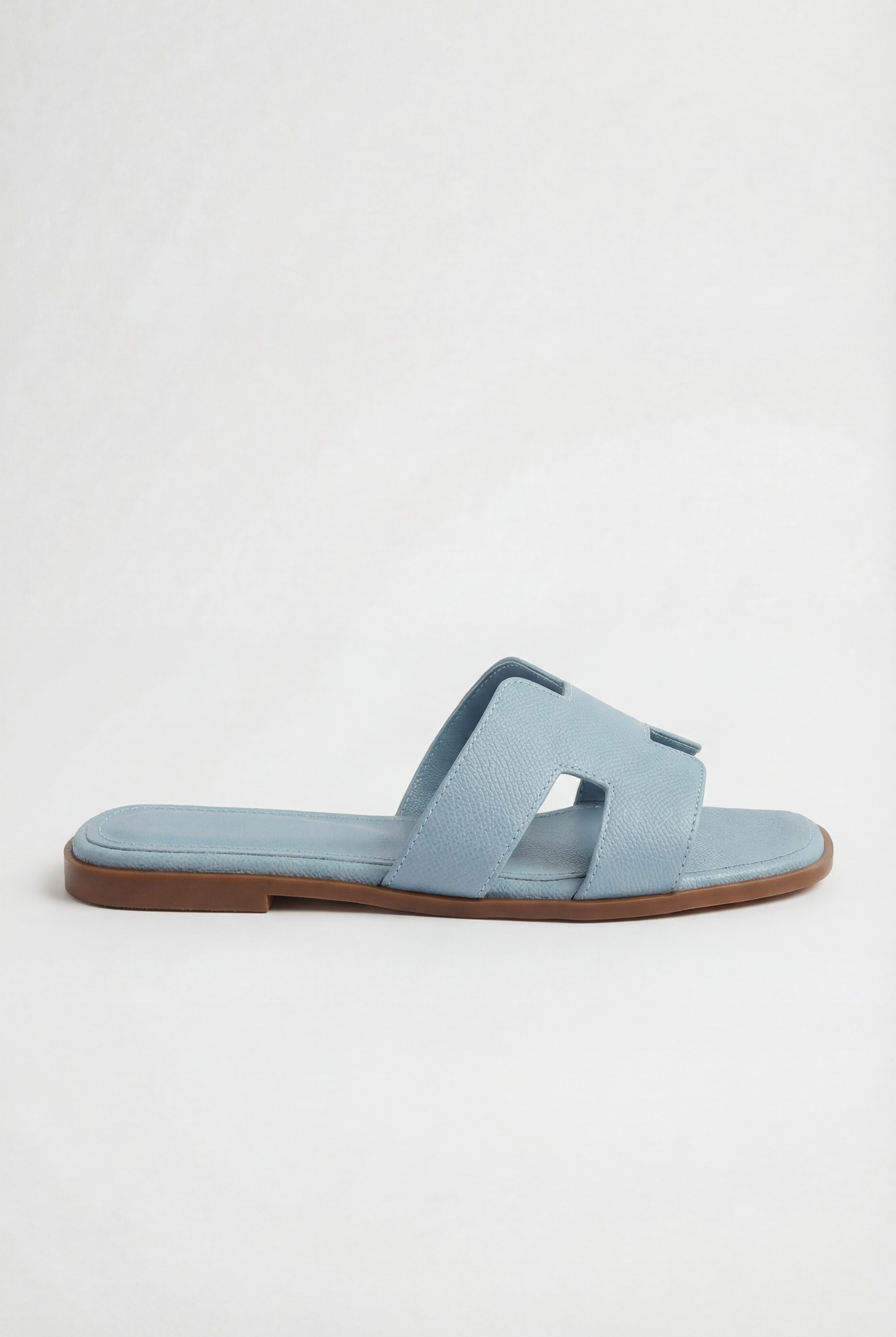 GÉOMÉA™ | SANDALES PLATES EN SIMILICUIR