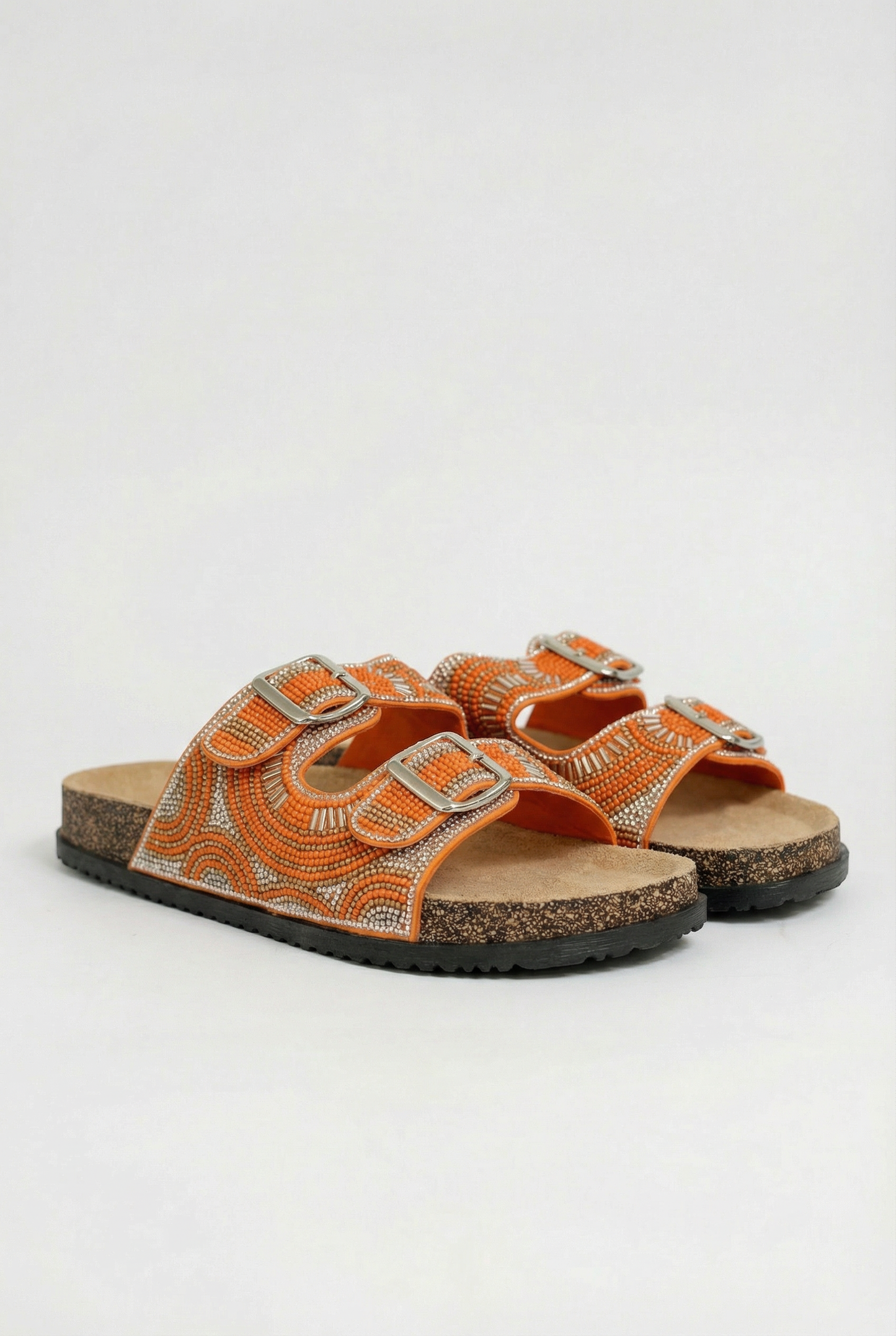 MERANO™ | SANDALES À TALON BAS STRASS