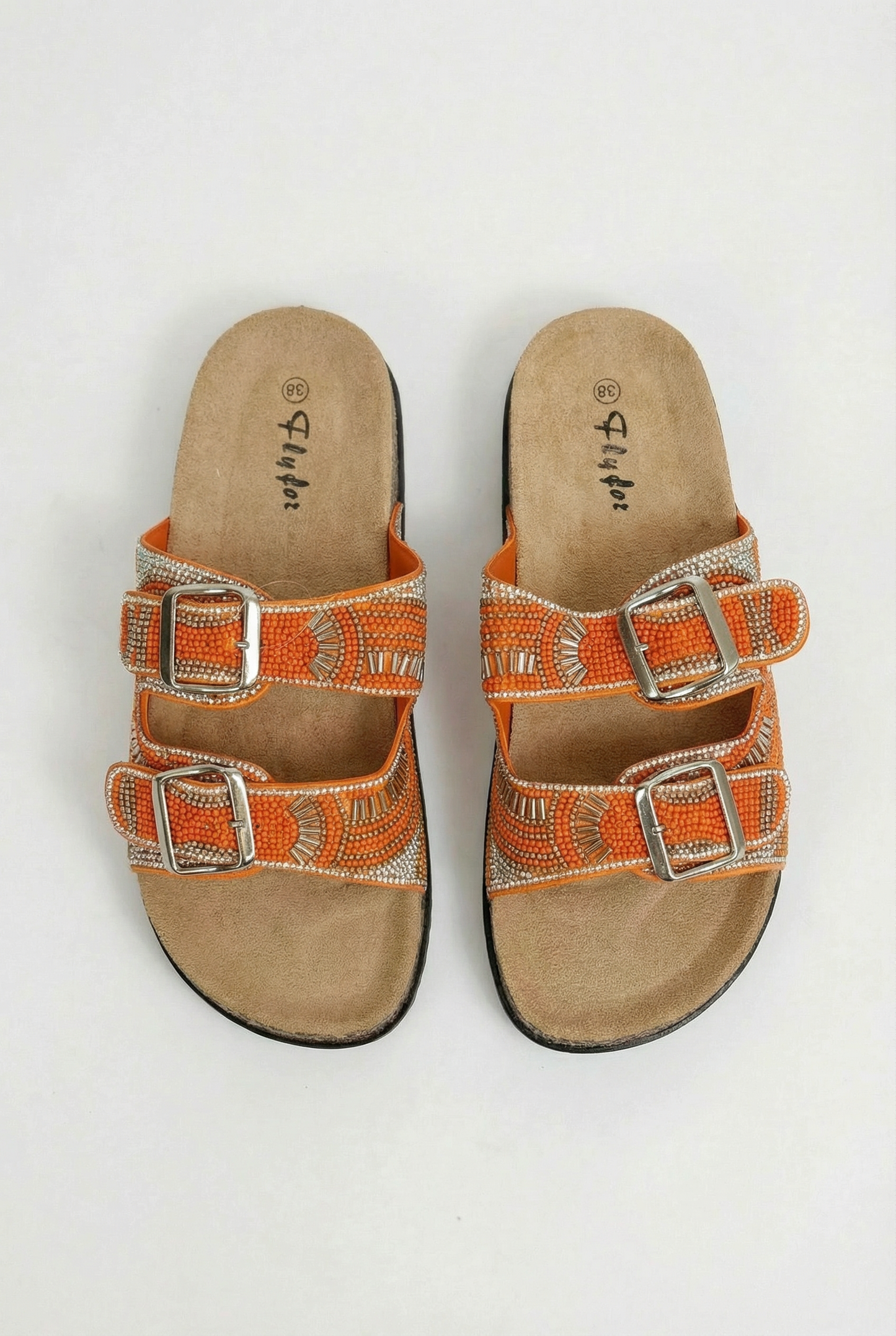 MERANO™ | SANDALES À TALON BAS STRASS