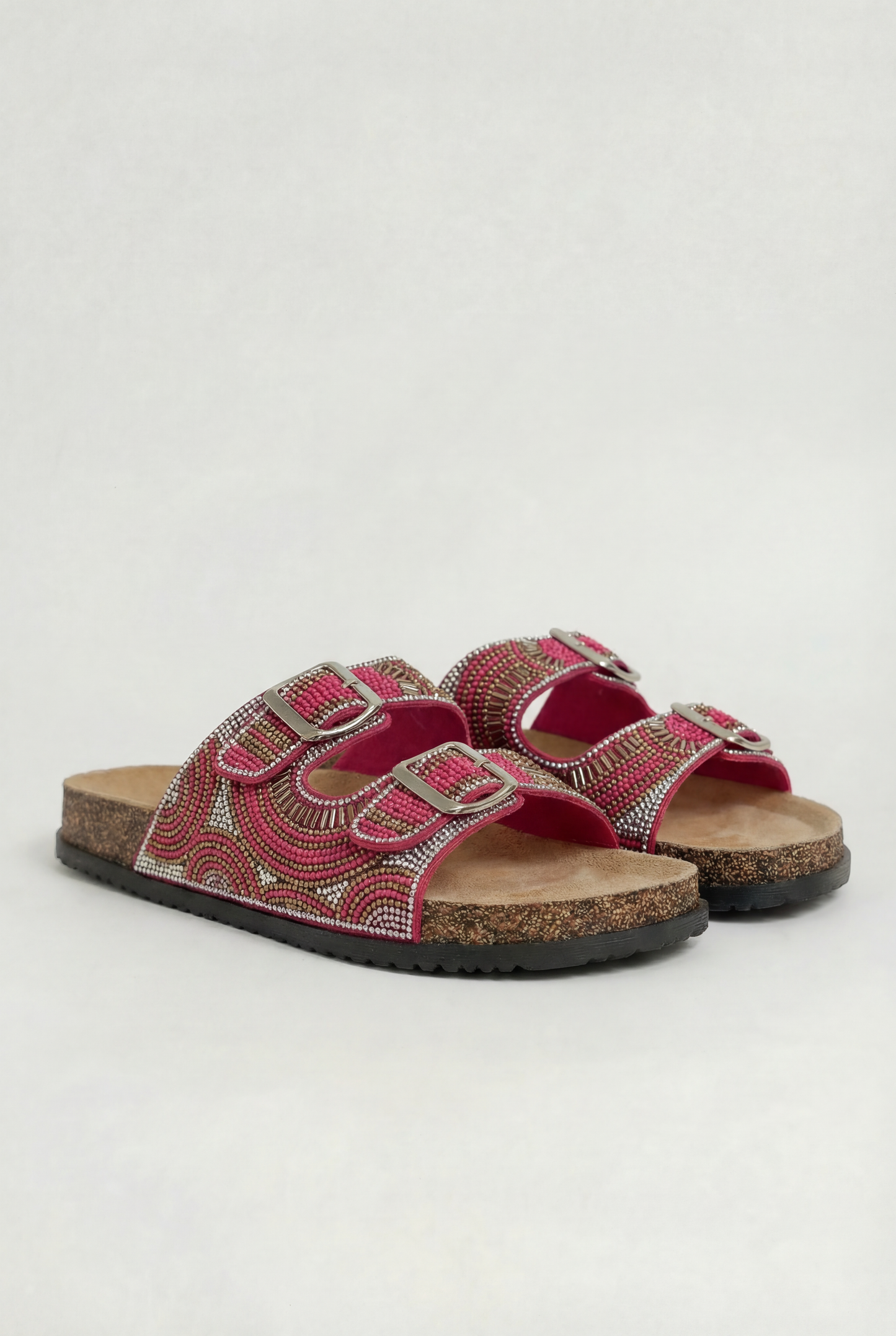 MERANO™ | SANDALES À TALON BAS STRASS