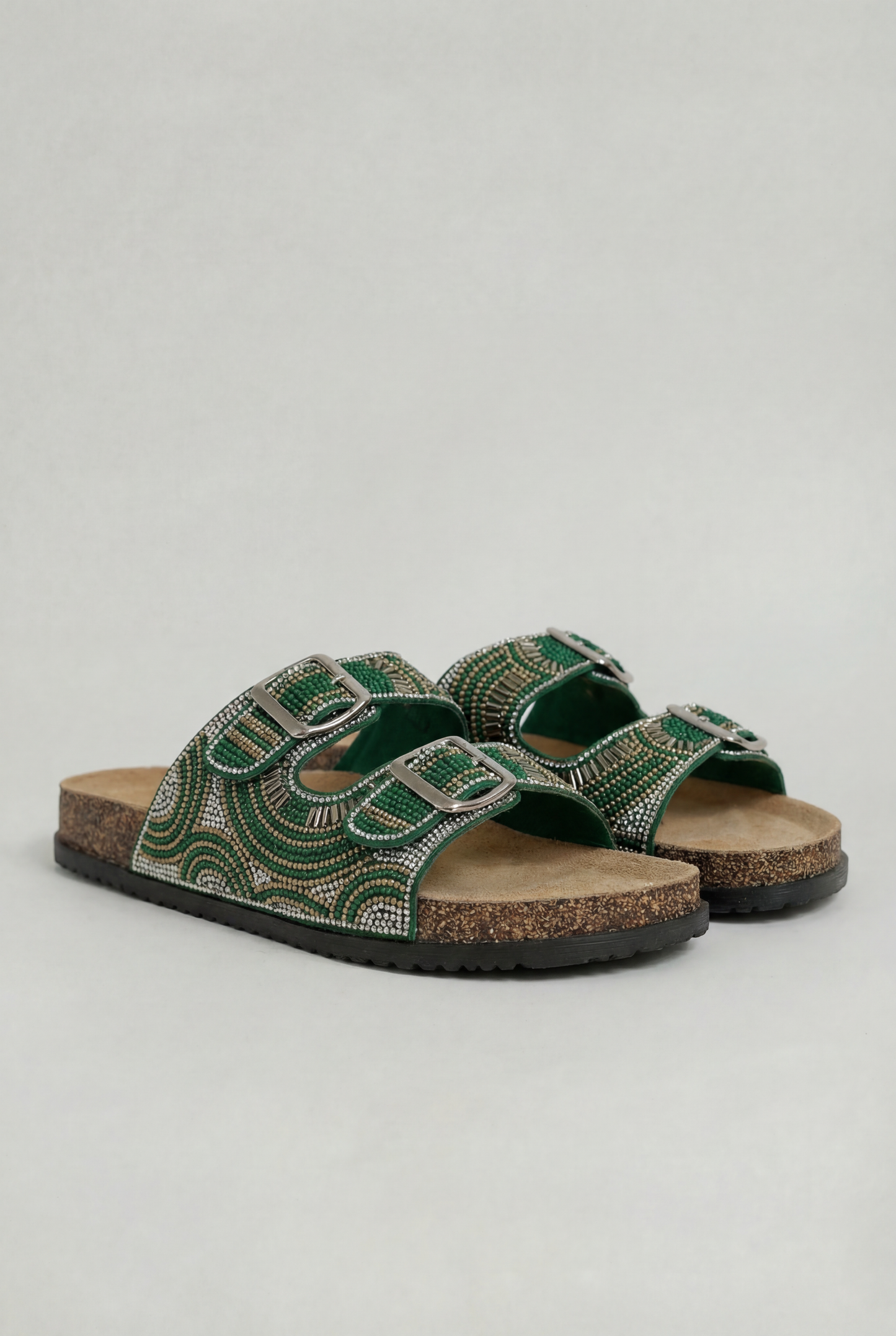 MERANO™ | SANDALES À TALON BAS STRASS