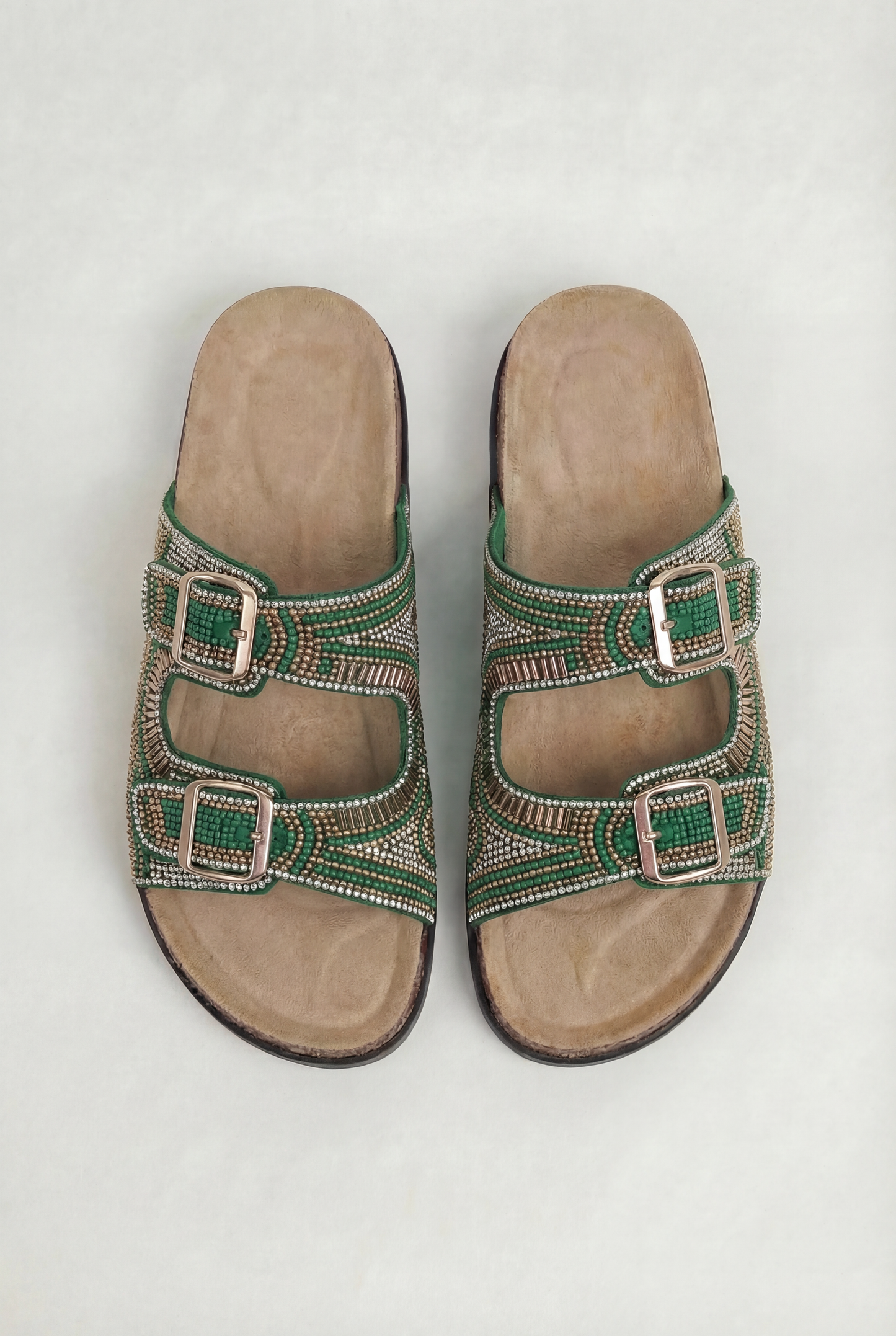 MERANO™ | SANDALES À TALON BAS STRASS