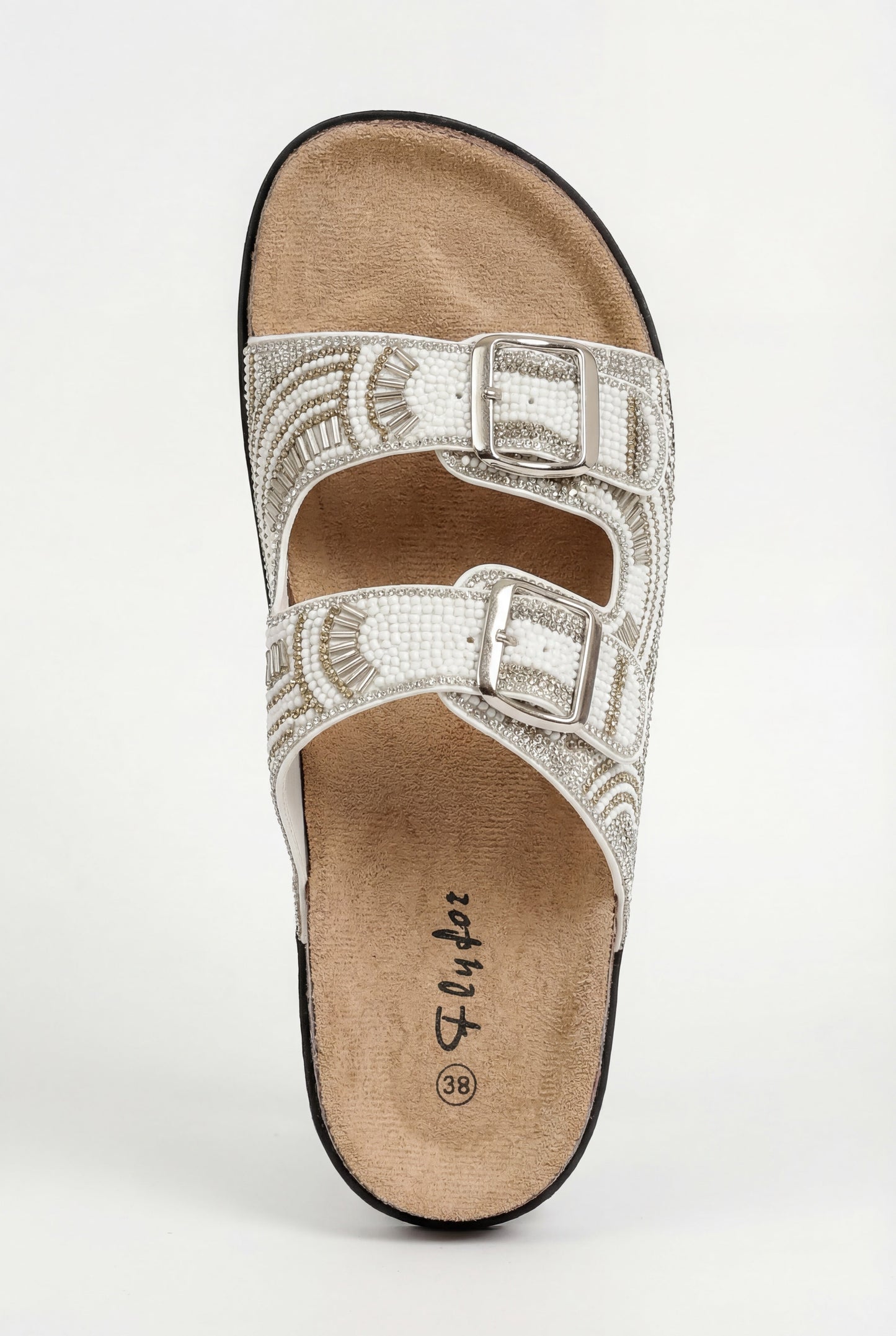 MERANO™ | SANDALES À TALON BAS STRASS