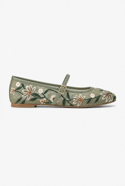LACÉLIA™ | BALLERINE EN DENTELLE BRODÉE