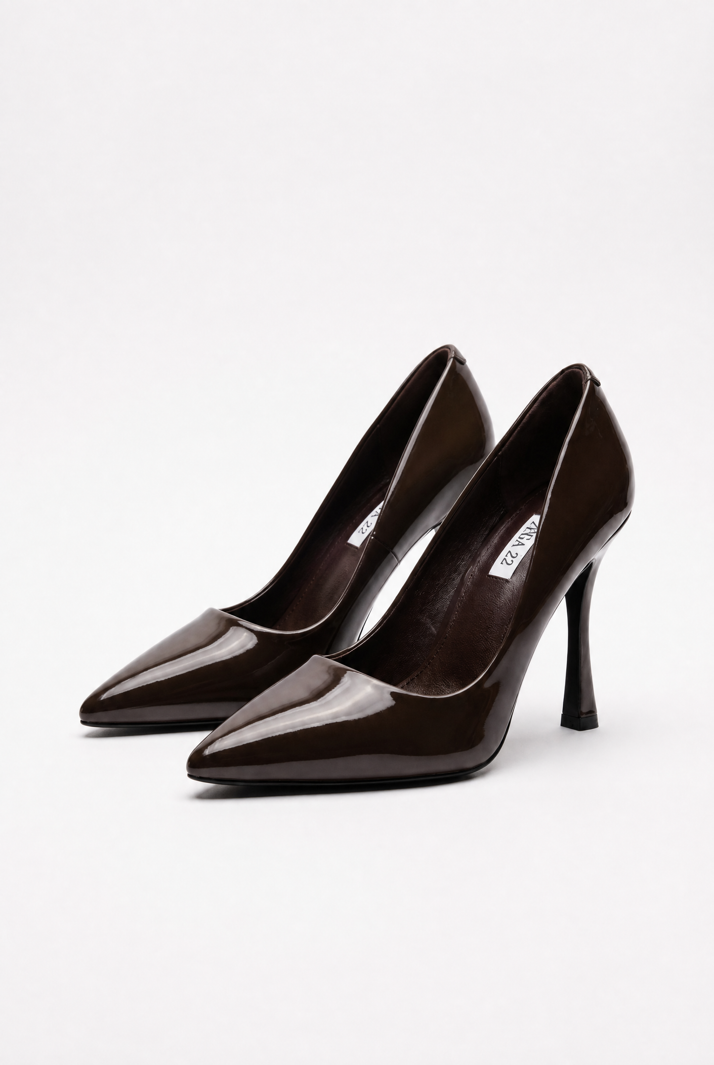 VERNIA™ | ESCARPINS EN VERNI À TALON 10 CM