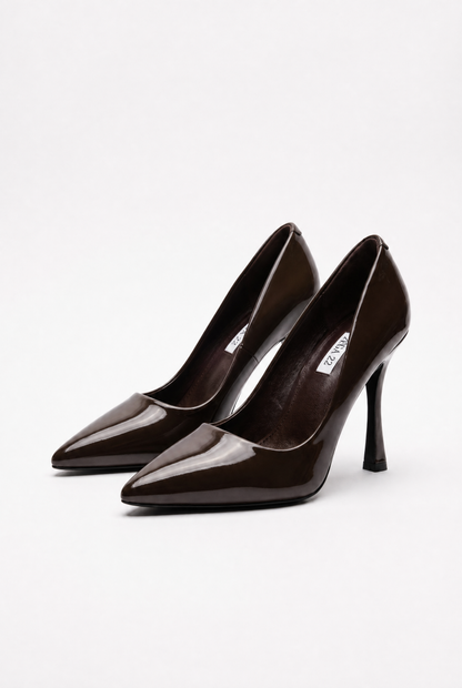 VERNIA™ | ESCARPINS EN VERNI À TALON 10 CM