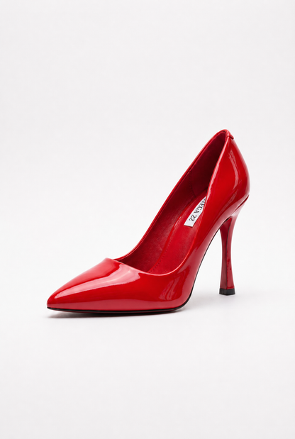 VERNIA™ | ESCARPINS EN VERNI À TALON 10 CM