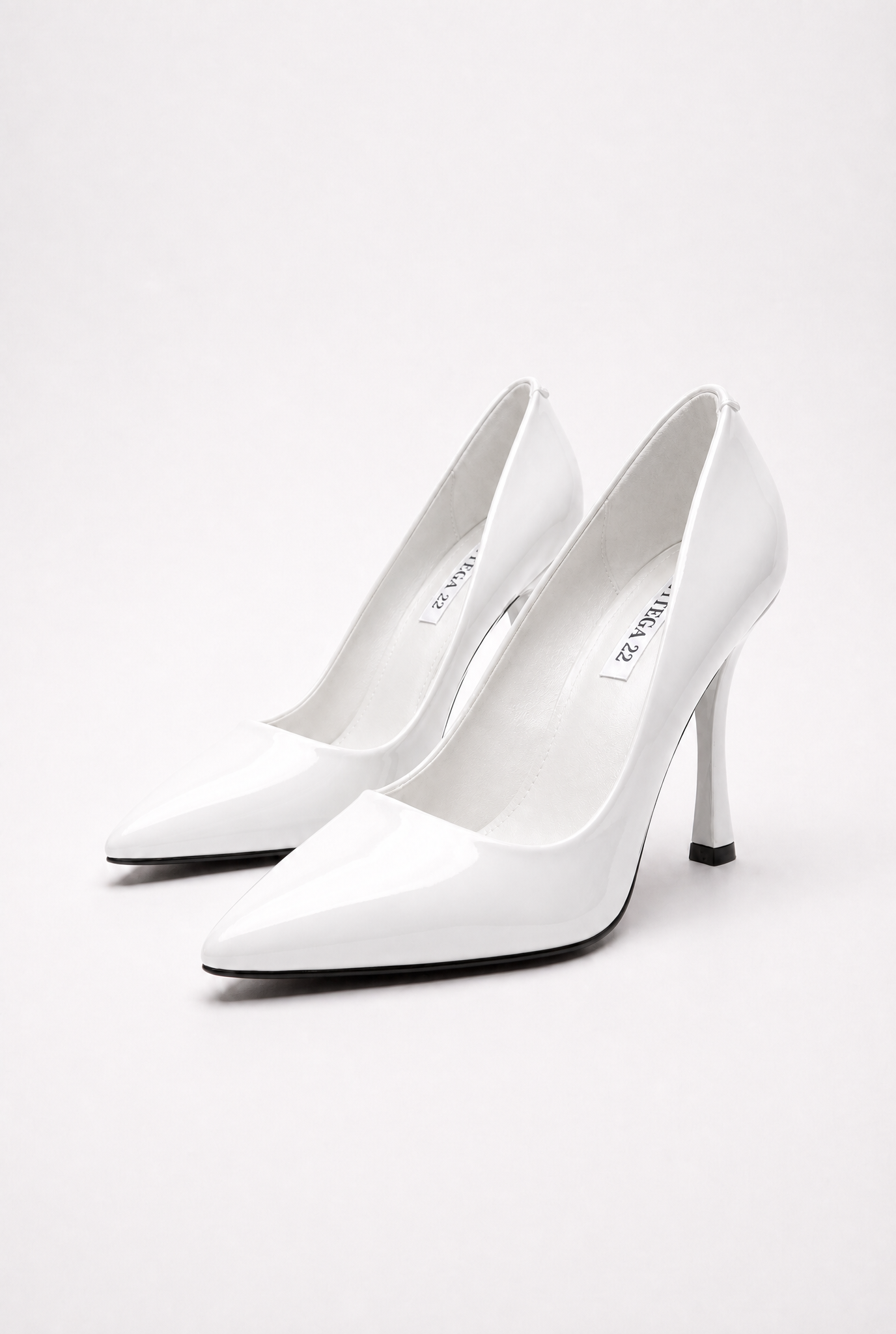 VERNIA™ | ESCARPINS EN VERNI À TALON 10 CM