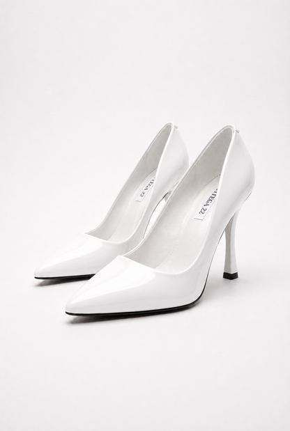 VERNIA™ | ESCARPINS EN VERNI À TALON 10 CM