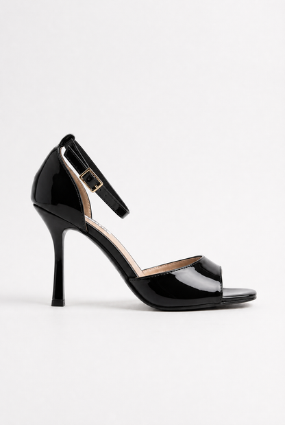 NUDÉA™ | SANDALE EN VERNI À TALON 8 CM