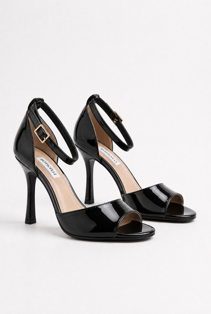 NUDÉA™ | SANDALE EN VERNI À TALON 8 CM