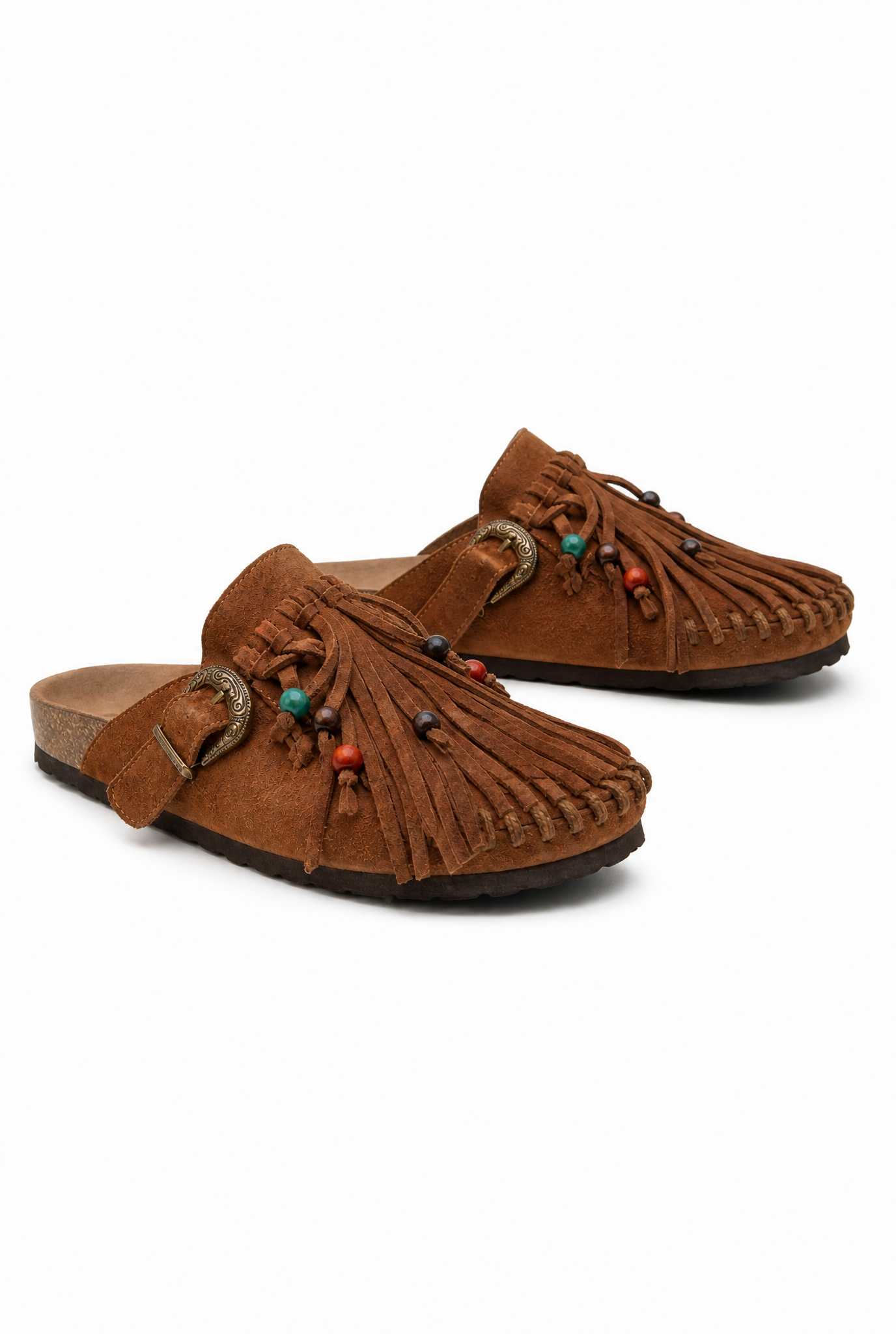 ZOUBIDA™ | SABOT WESTERN À FRANGES