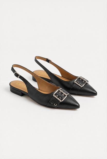 Brunella™ | Slingback à bout pointu