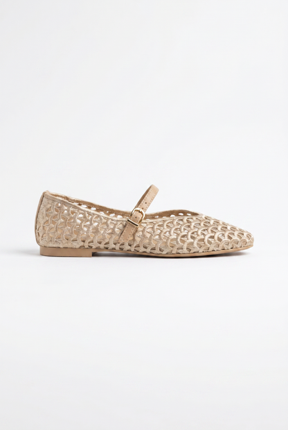 ALBÉRA™ | BALLERINE POINTUE BRODÉE