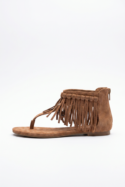 Katelina™ | Sandales gladiateur à franges