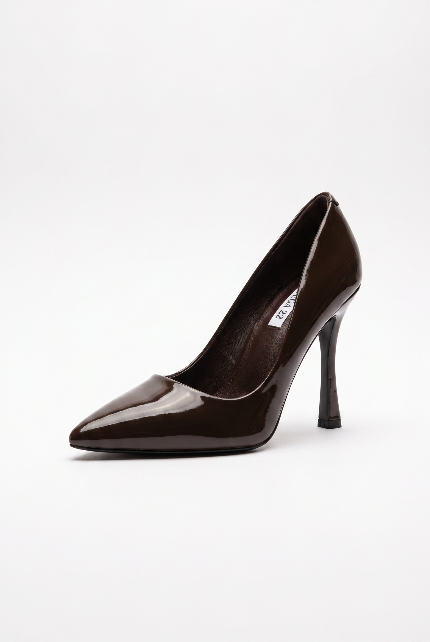 VERNIA™ | ESCARPINS EN VERNI À TALON 10 CM