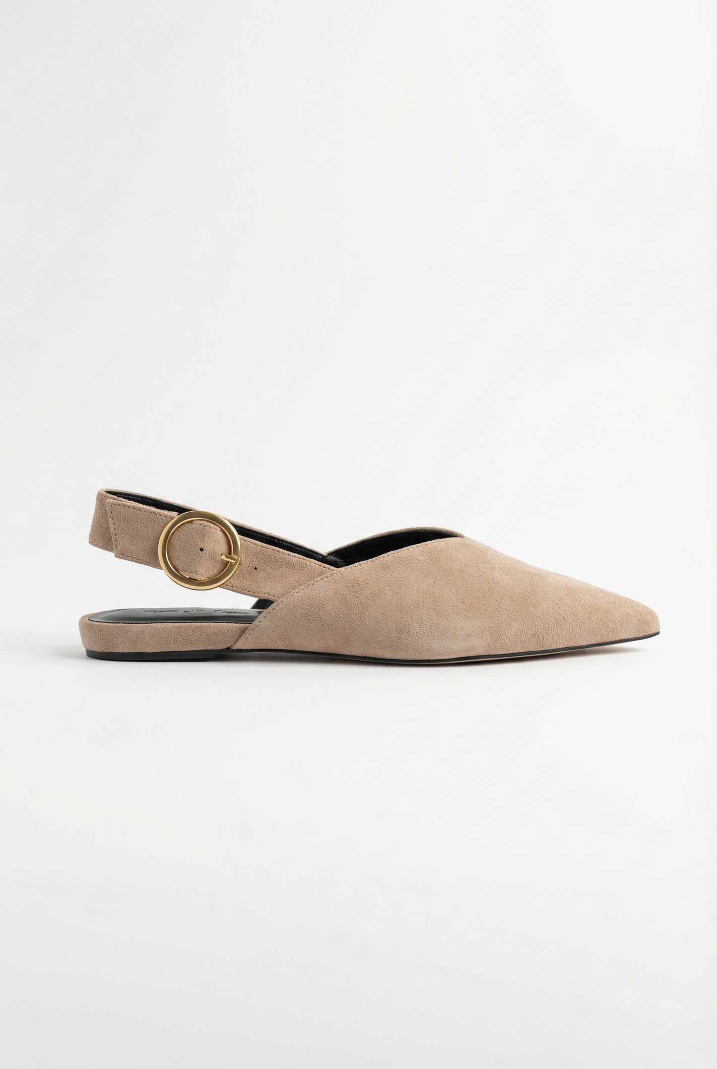 Annelore™ | Ballerine slingback bout pointu avec boucle