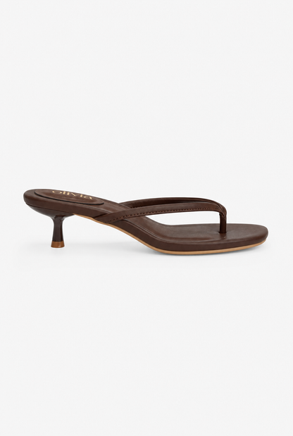 ZAKIA™ | MULE TONGS À TALON 4 CM
