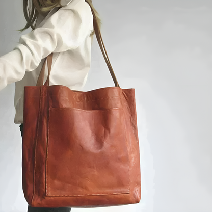 Carol™ | Cabas en cuir chic et moderne