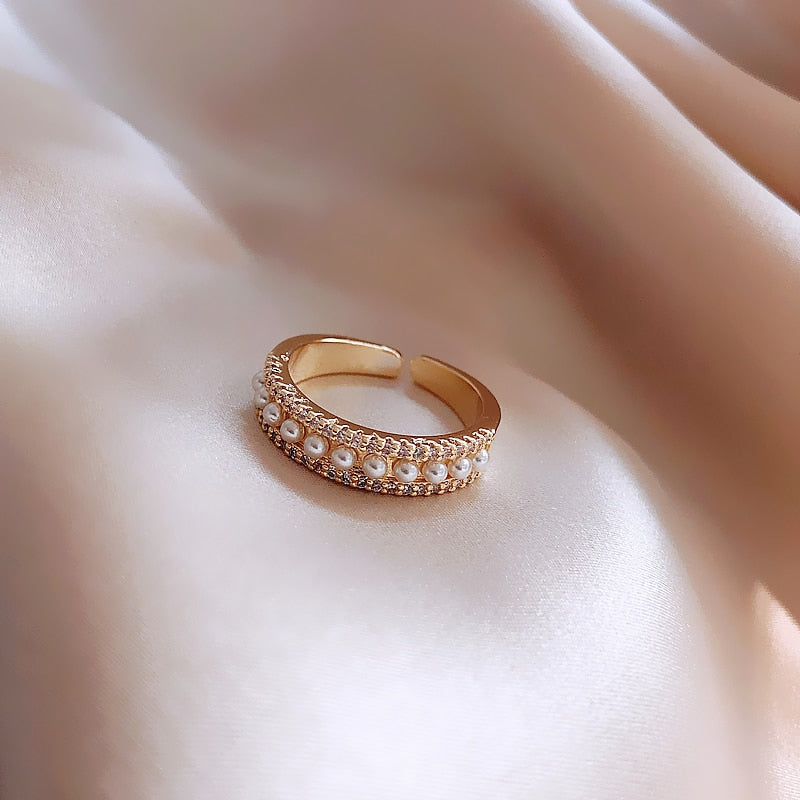 Dulcinea™ | Bague en perle et or
