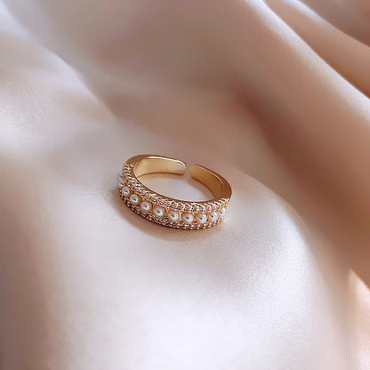 Dulcinea™ | Bague en perle et or