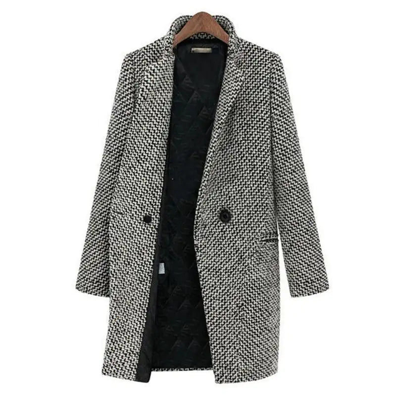 Evelyn | Manteau d'hiver en laine chic et intemporel