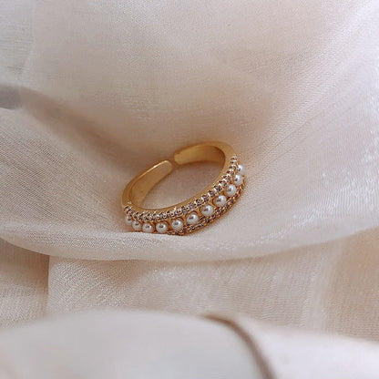 Dulcinea™ | Bague en perle et or