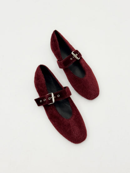 Brigitta™ | Chaussures effet fourrure