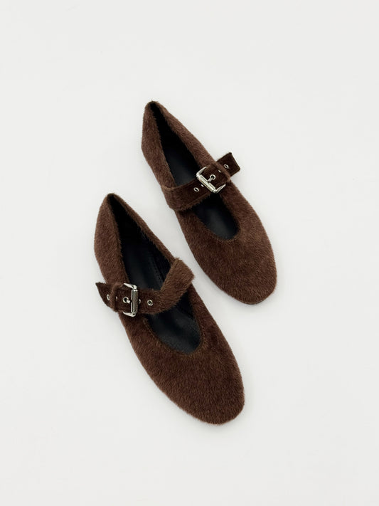 Brigitta™ | Chaussures effet fourrure