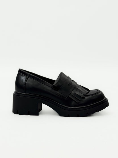 Evelinde™ | Mocassins à franges et talon
