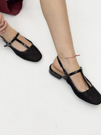 Naélia™ | Ballerines à filet avec bride