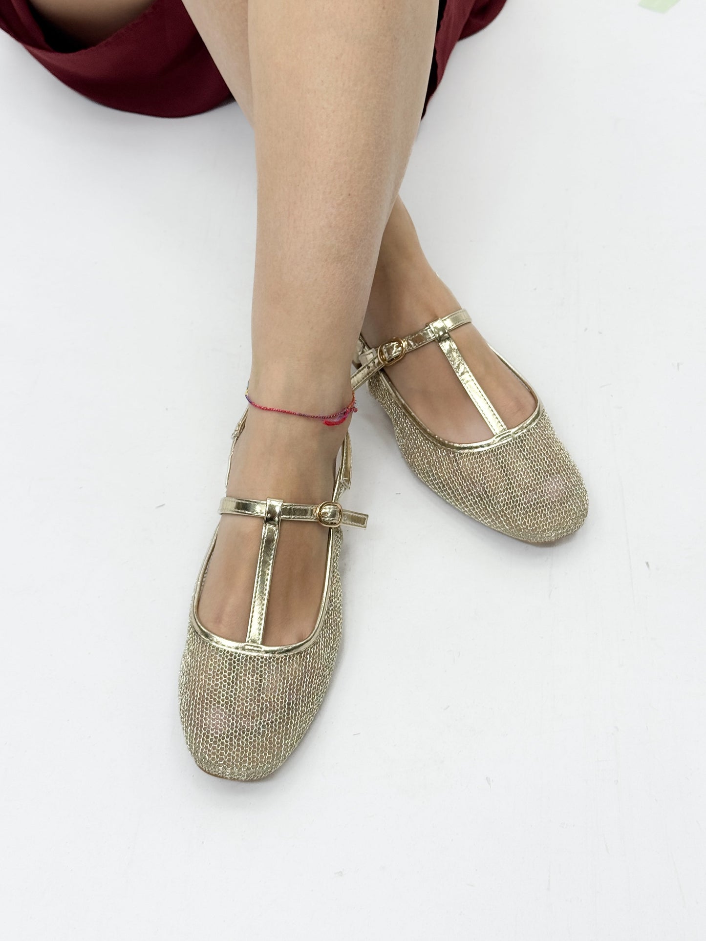 Naélia™ | Ballerines à filet avec bride