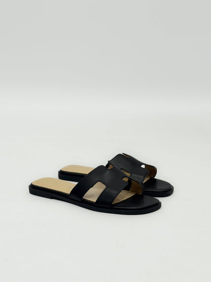Walburga™ | Mules en cuir véritable
