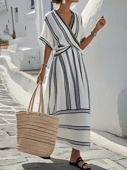 Evi™ | Fließendes, elegantes Maxi-Sommerkleid