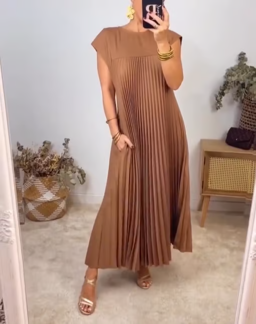 Leonora™ | Plissiertes Kleid