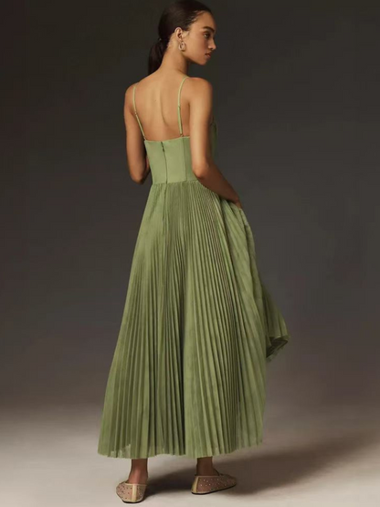 Veronique™ | Robe maxi verte