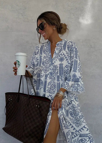 Noelle™ | Print Dress