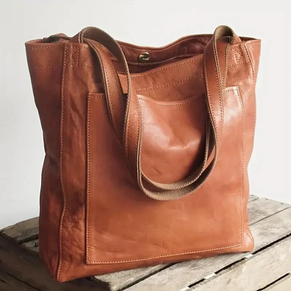 Carol™ | Cabas en cuir chic et moderne